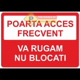 Semne pentru poarta de acces